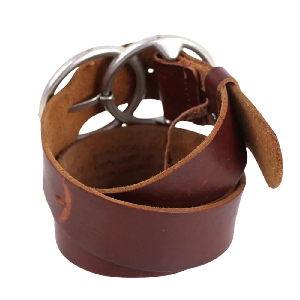 Urban Outfitters BROWN REAL LEATHER 1.5